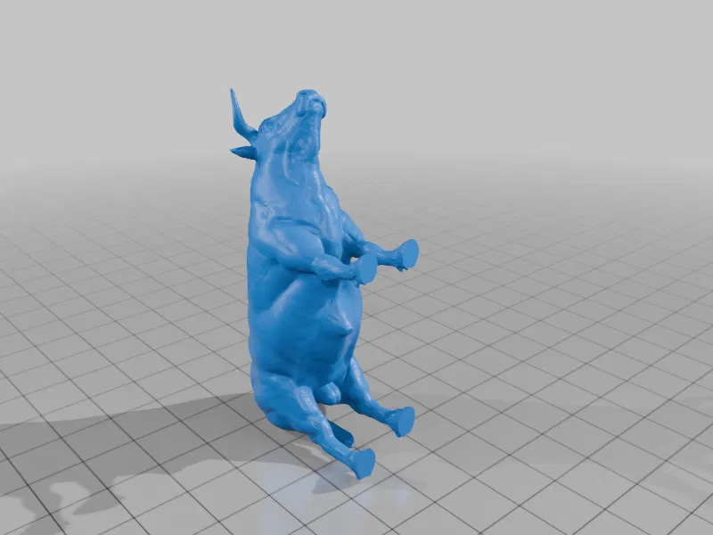 Mô hình chú Bò tót (Bull) - Image 2