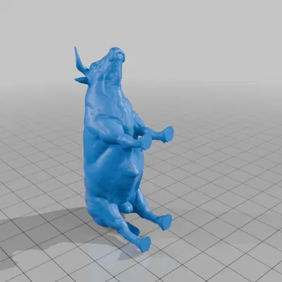 Mô hình chú Bò tót (Bull)