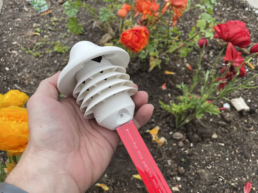 Vỏ bảo vệ cho cảm biến độ ẩm đất MakerFabs LoRaWAN - Image 1