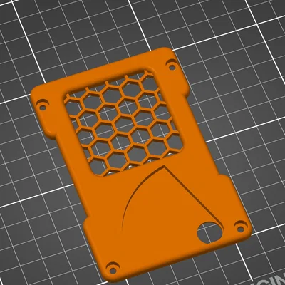Ví đựng thẻ in 3D họa tiết tổ ong độc đáo và tiện dụng