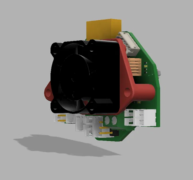 Ngàm gắn quạt 2510 cho LDO Nitehawk36 - Image 3