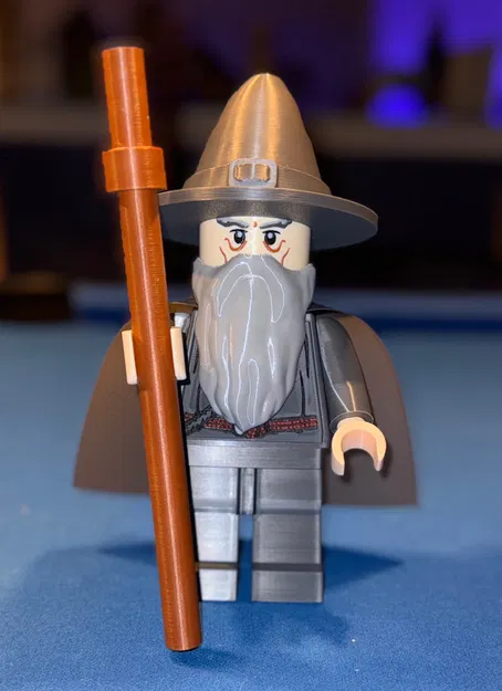 Gandalf the Grey Brick MegaFigure (Tỷ lệ 5:1) - Image 1