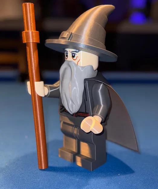 Gandalf the Grey Brick MegaFigure (Tỷ lệ 5:1) - Image 3