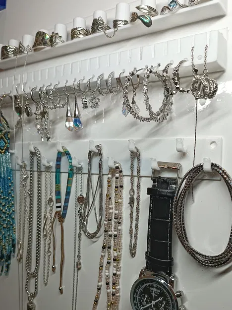 Giá treo trang sức 3D gắn tường: Giải pháp gọn gàng cho phụ kiện - Image 3