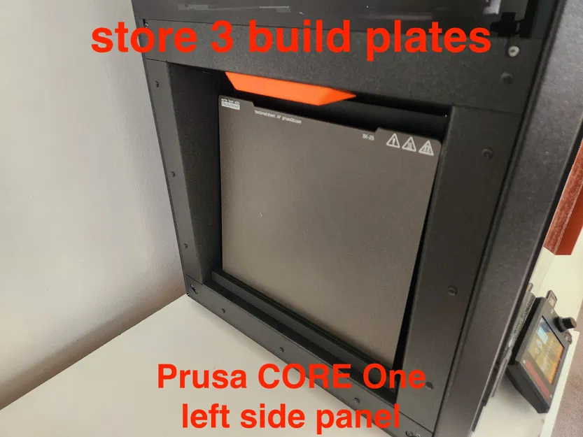 Giá đỡ tấm in cho Prusa CORE One - hỗ trợ nhiều loại nam châm hơn - Image 1