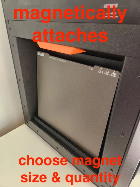 Giá đỡ tấm in cho Prusa CORE One - hỗ trợ nhiều loại nam châm hơn - Image 2