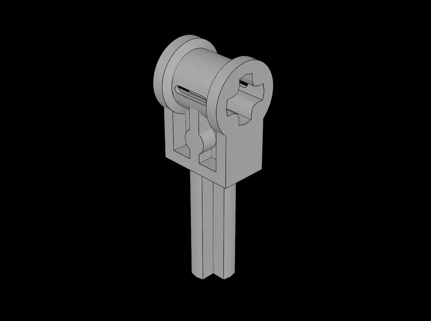 Khớp nối Technic tương thích LEGO (Axle 1.5) - Mẫu in 3D hữu ích - Image 1