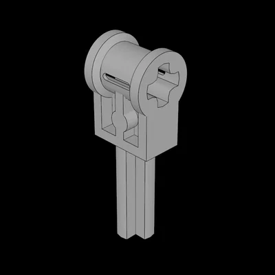 Khớp nối Technic tương thích LEGO (Axle 1.5) - Mẫu in 3D hữu ích