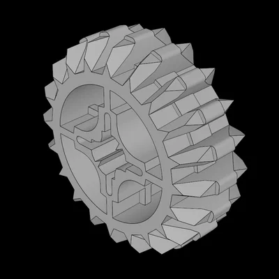 Bánh răng Technic 20 răng tương thích Lego (Model 32269) - In 3D cực dễ