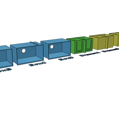 Hộp Đựng Trà, Kệ Đựng Trà In 3D Dễ Dàng Không Cần Support