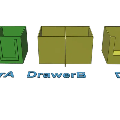 Hộp Đựng Trà, Kệ Đựng Trà In 3D Dễ Dàng Không Cần Support