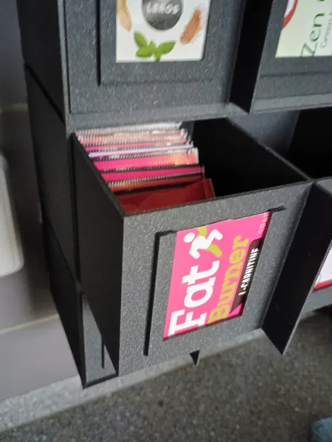 Hộp Đựng Trà, Kệ Đựng Trà In 3D Dễ Dàng Không Cần Support - Image 8