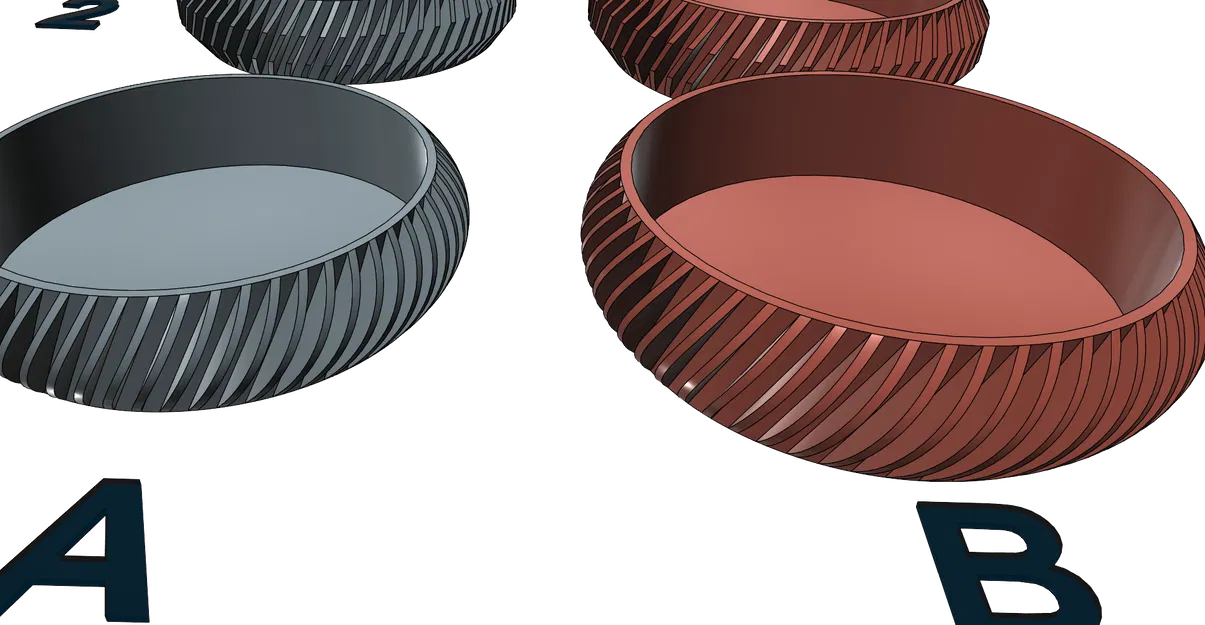 Khay Đựng Chậu Hoa và Bát Trang Trí In 3D Dễ Dàng Không Cần Support - Image 2