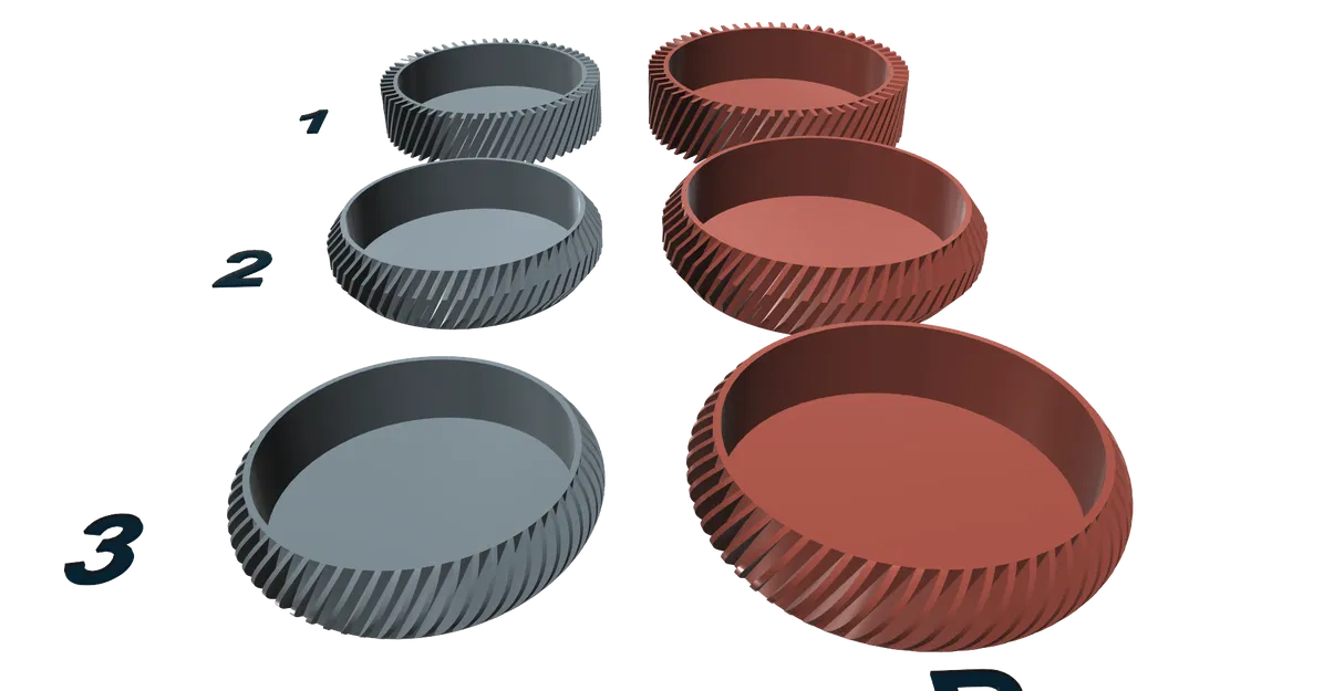 Khay Đựng Chậu Hoa và Bát Trang Trí In 3D Dễ Dàng Không Cần Support - Image 4