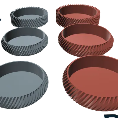 Khay Đựng Chậu Hoa và Bát Trang Trí In 3D Dễ Dàng Không Cần Support