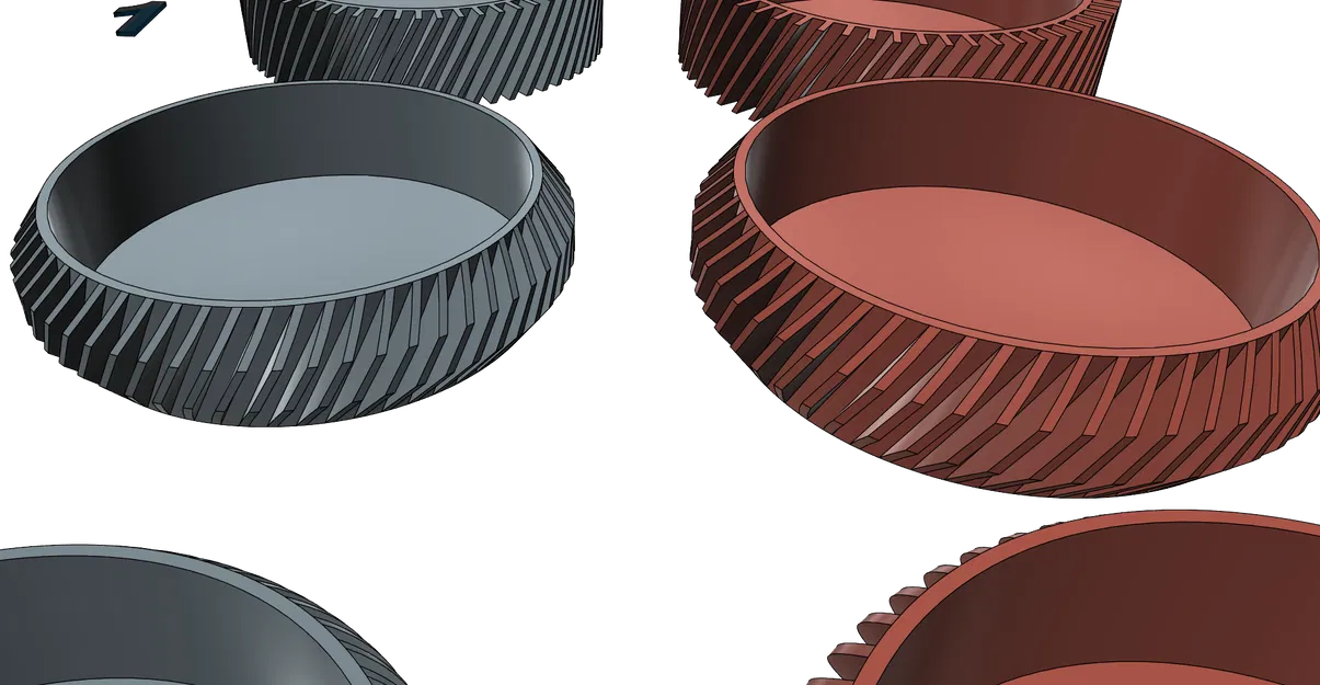 Khay Đựng Chậu Hoa và Bát Trang Trí In 3D Dễ Dàng Không Cần Support - Image 7