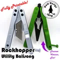 Rockhopper M6 Balisong - Dao Utility hoặc Dao tập luyện in 3D (Spring Latch, Bushing Pivots) - Thumbnail 1