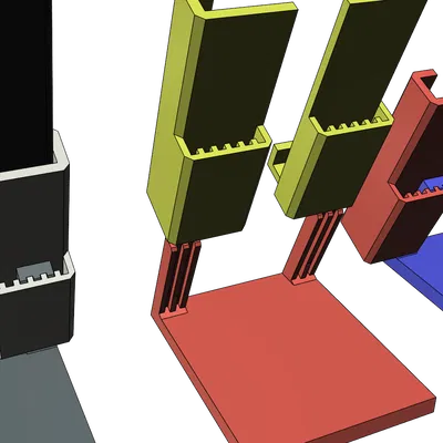 Giá đỡ điện thoại điều chỉnh được, in dễ dàng không cần support