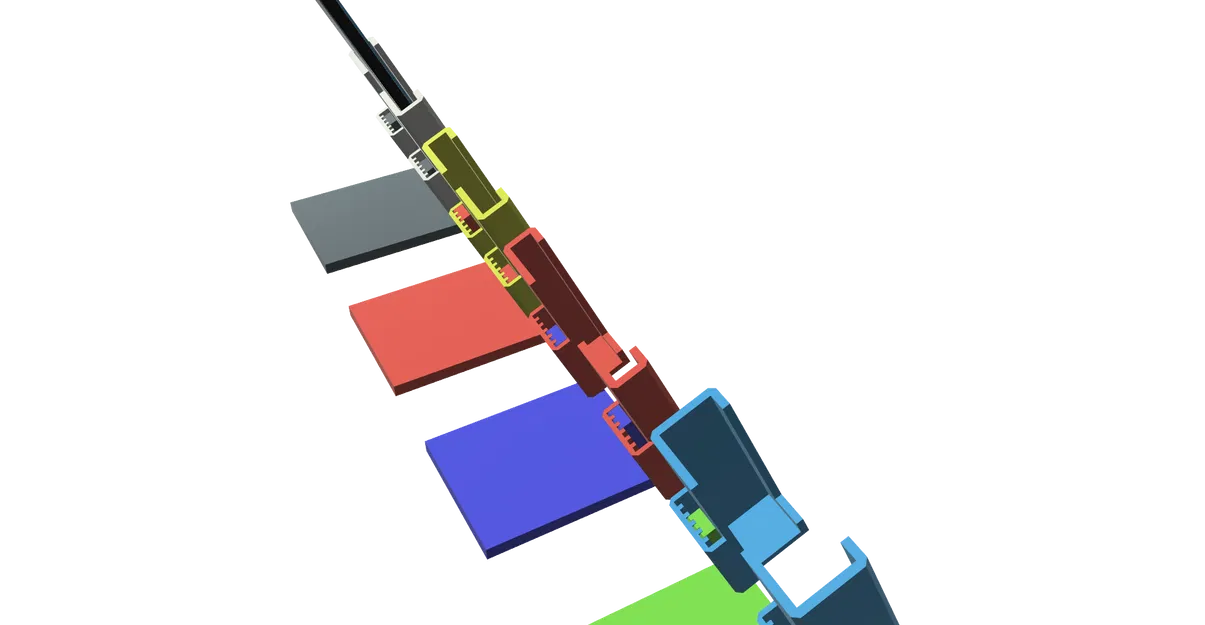 Giá đỡ điện thoại điều chỉnh được, in dễ dàng không cần support - Image 8