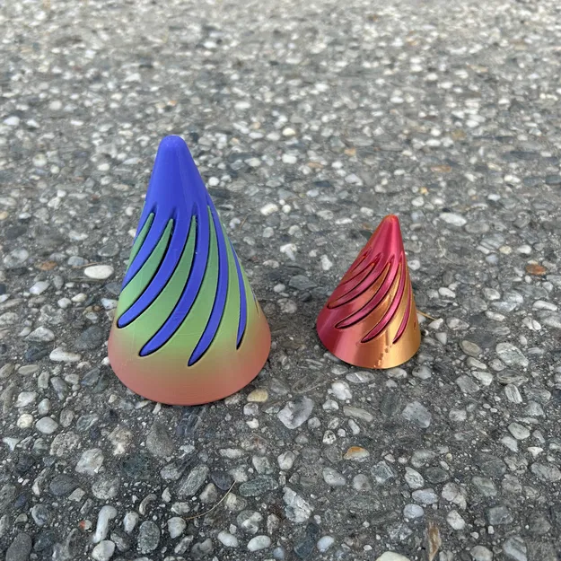 Mô hình đồ chơi xoay Spiral Fidget in 3D giải tỏa căng thẳng - Image 1