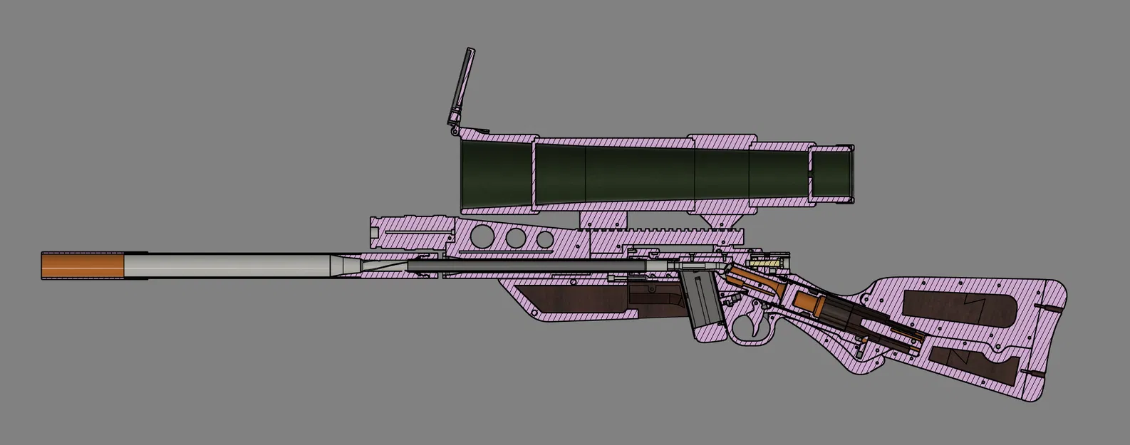 Súng bắn tỉa TF2 (Bản mod Nerf blaster từ SMILEY của Mighty Shrub) - Image 6