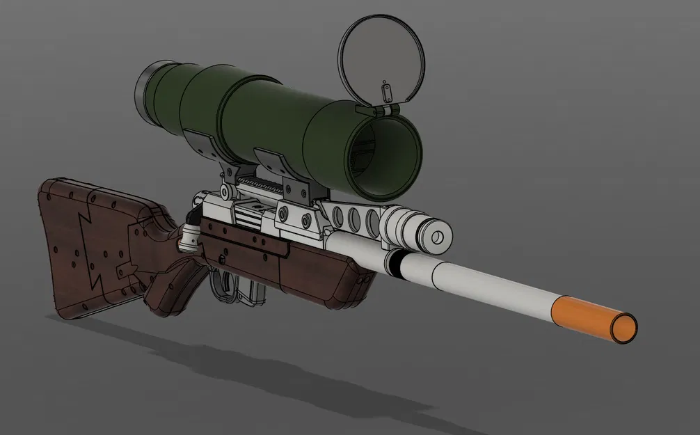 Súng bắn tỉa TF2 (Bản mod Nerf blaster từ SMILEY của Mighty Shrub) - Image 7