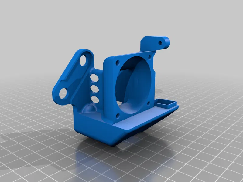 Ender 3 Fan Duct "Red Squirrel" remix & Ngàm Direct Drive - Image 1