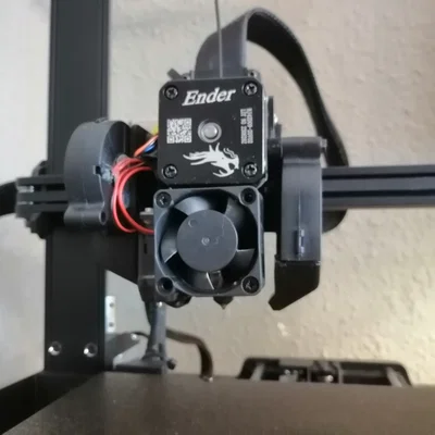 Ống dẫn gió 5015 cho Ender-3 V3 SE - Nâng cấp làm mát hiệu quả