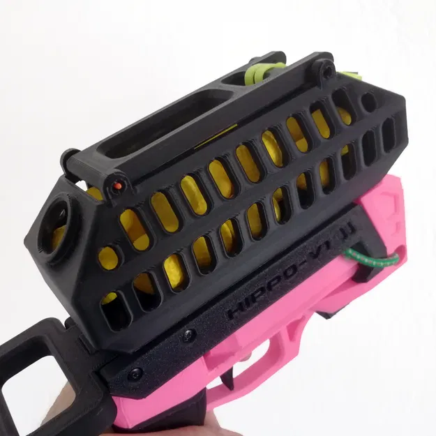 The Hippo_V1 // Súng Nerf Rival 22 viên nạp đạn hopper - Image 3