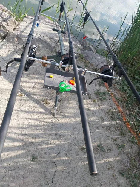 Khay gắn Rod Pod câu cá chép - Image 4