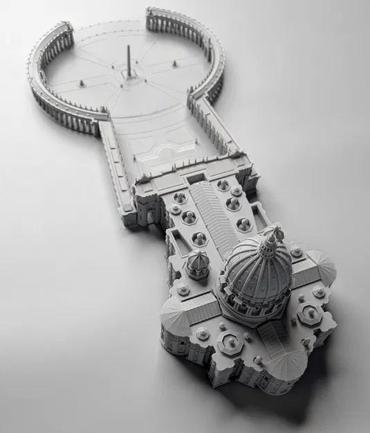 Mô hình Vương cung thánh đường & Quảng trường Thánh Phêrô - Vatican - Image 2