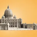 Mô hình Vương cung thánh đường & Quảng trường Thánh Phêrô - Vatican - Thumbnail 5