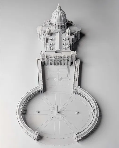 Mô hình Vương cung thánh đường & Quảng trường Thánh Phêrô - Vatican - Image 6