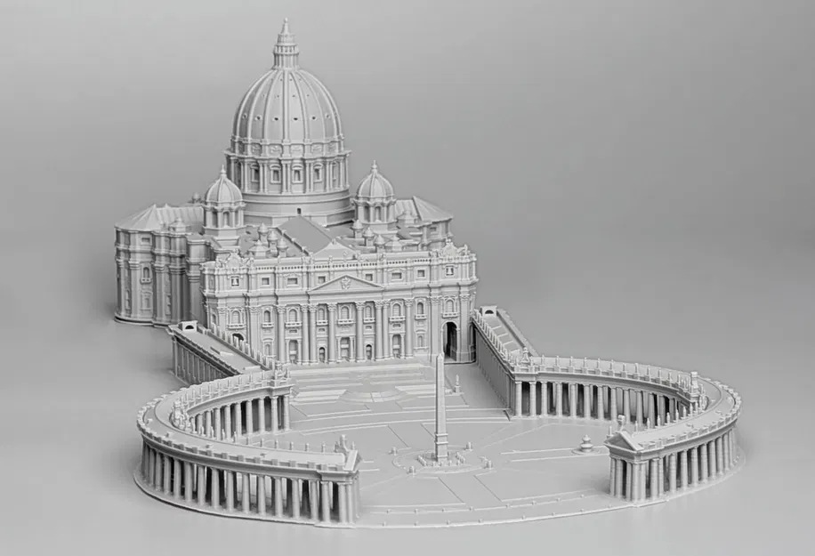 Mô hình Vương cung thánh đường & Quảng trường Thánh Phêrô - Vatican - Image 7