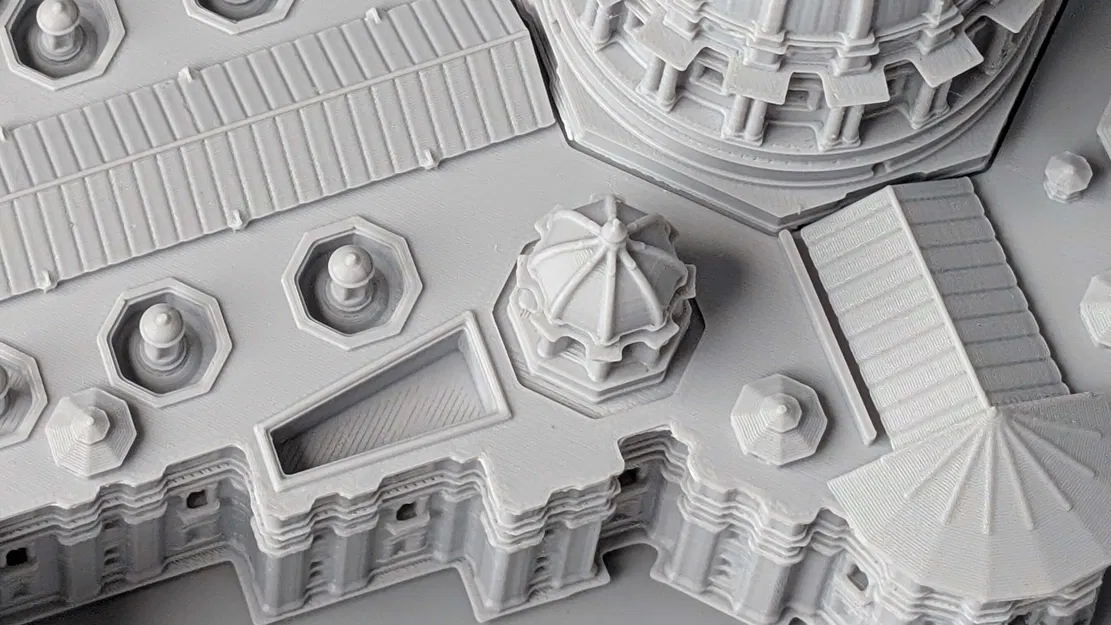 Mô hình Vương cung thánh đường & Quảng trường Thánh Phêrô - Vatican - Image 8