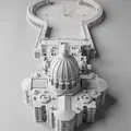Mô hình Vương cung thánh đường & Quảng trường Thánh Phêrô - Vatican - Thumbnail 9