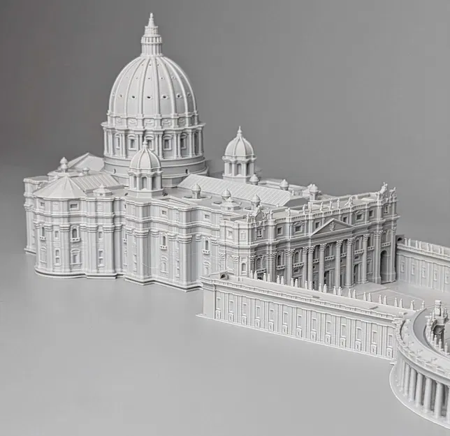 Mô hình Vương cung thánh đường & Quảng trường Thánh Phêrô - Vatican - Image 10