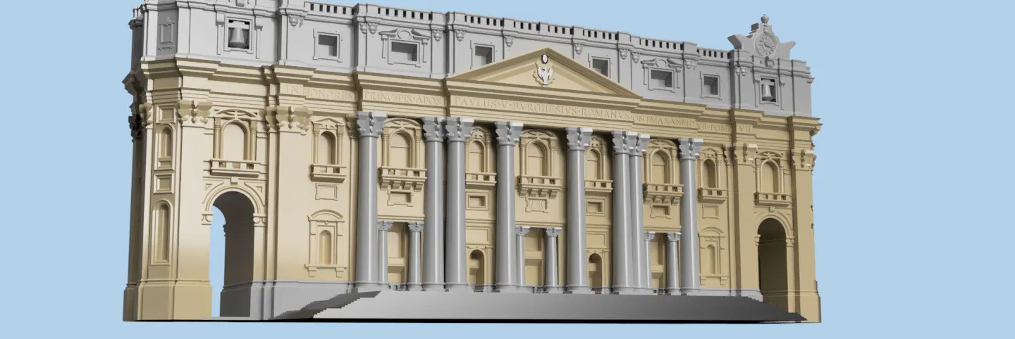 Mô hình Vương cung thánh đường & Quảng trường Thánh Phêrô - Vatican - Image 15