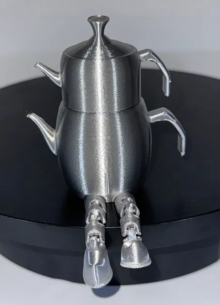 Mô hình ấm trà Thổ Nhĩ Kỳ (Turkish teapot çaydanlık) in 3D - Image 1