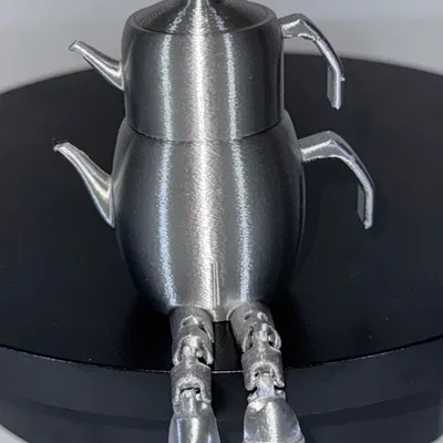 Mô hình ấm trà Thổ Nhĩ Kỳ (Turkish teapot çaydanlık) in 3D