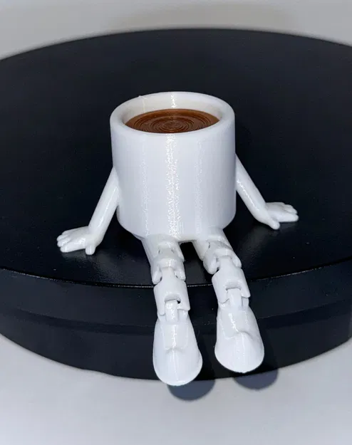 Mô hình ly Espresso có khớp cử động siêu đáng yêu - Image 1