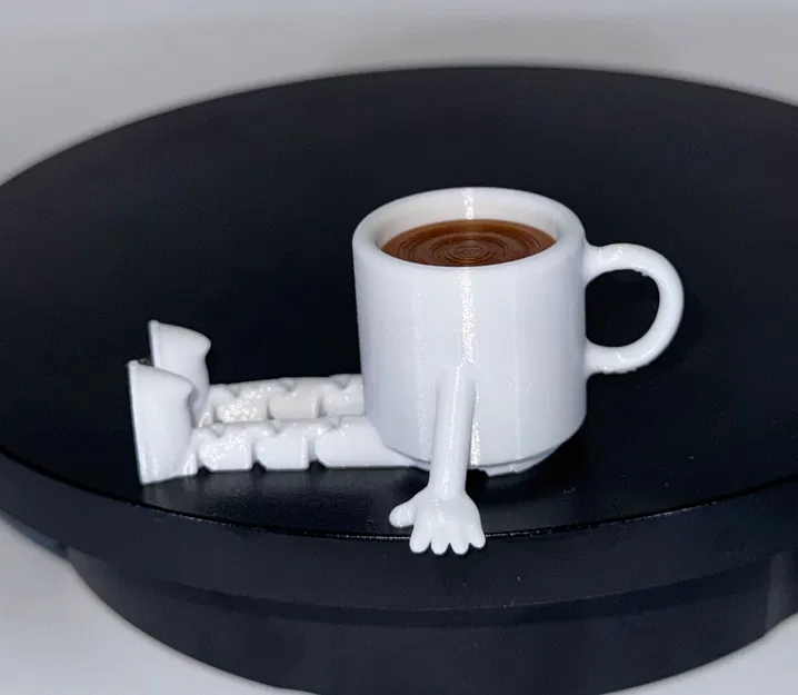 Mô hình ly Espresso có khớp cử động siêu đáng yêu - Image 2