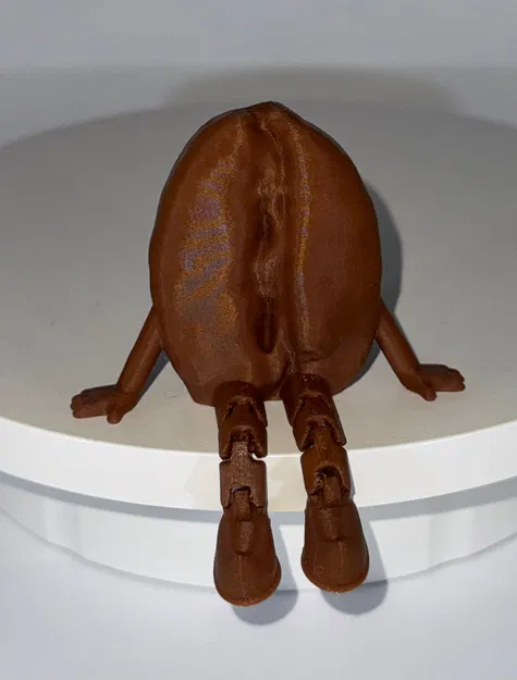 Mô hình hạt cà phê in 3D có khớp nối cực xinh - Image 1