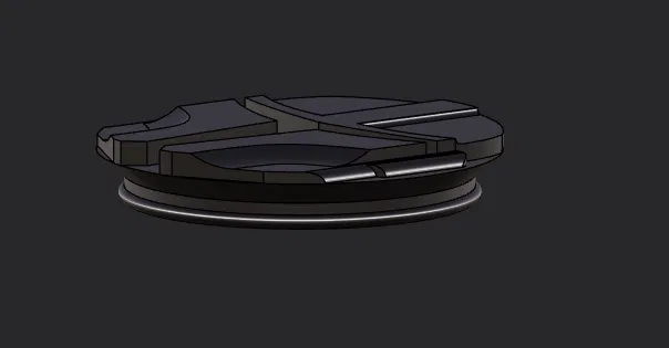 Nắp đậy quạt Elegoo Centauri Carbon thiết kế mũ Mandalorian độc đáo - Image 3