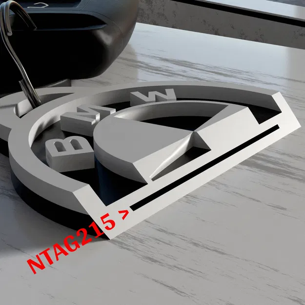 Móc khóa BMW tích hợp thẻ NFC - Image 3