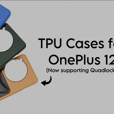 Ốp lưng TPU cho OnePlus 12 kèm tính năng Quadlock