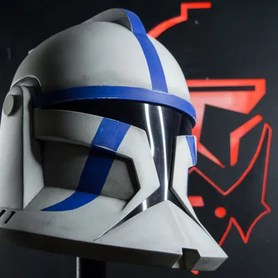 Mô hình mũ Clone Trooper Phase 1 chia mảnh in 3D cực chất