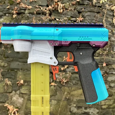 [ĐÃ NGƯNG] Mô hình súng Foam Blaster 'Nucleus & Hydrus' dùng motor chổi than