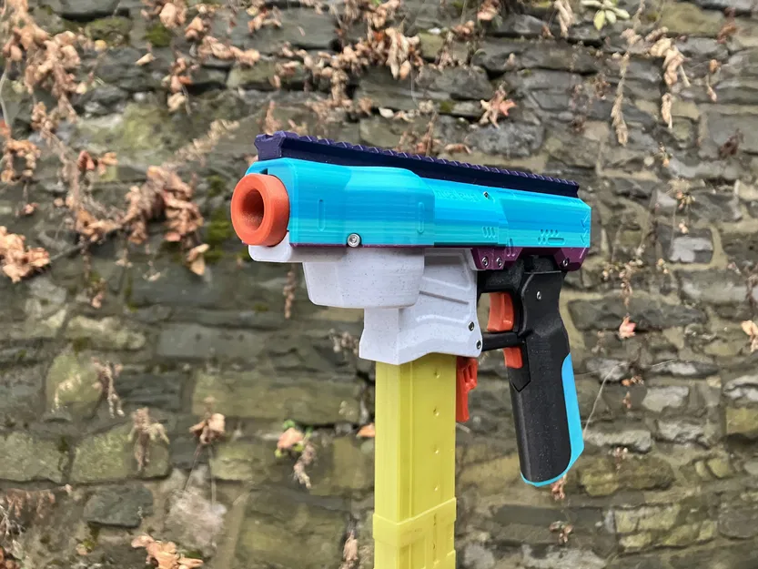 [ĐÃ NGƯNG] Mô hình súng Foam Blaster 'Nucleus & Hydrus' dùng motor chổi than - Image 2