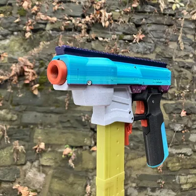 [ĐÃ NGƯNG] Mô hình súng Foam Blaster 'Nucleus & Hydrus' dùng motor chổi than